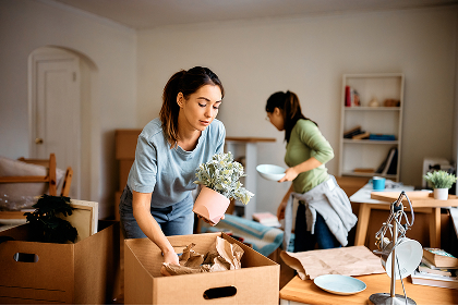 Family moving in
